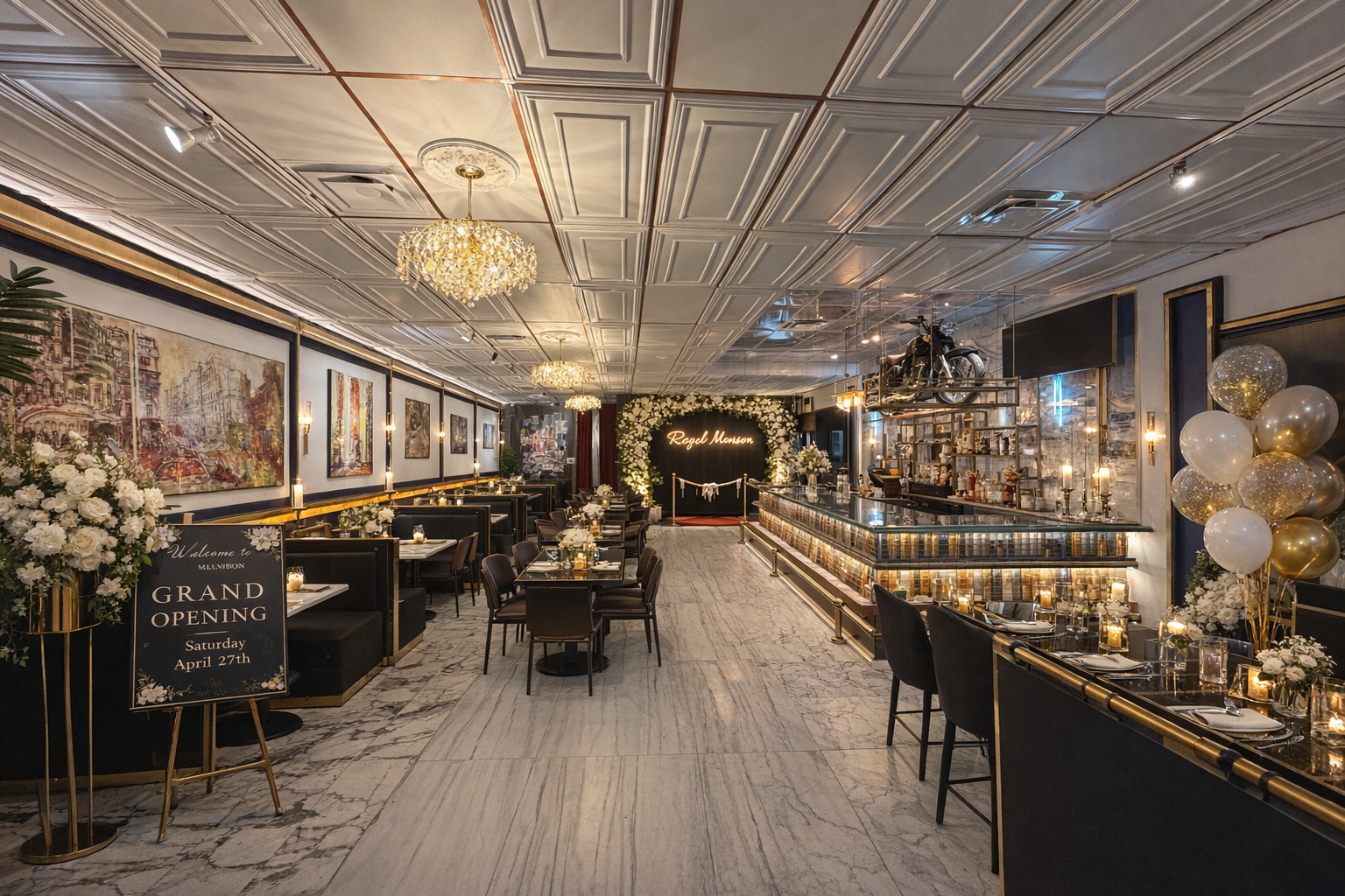 Royal Mansion Restaurant Construction